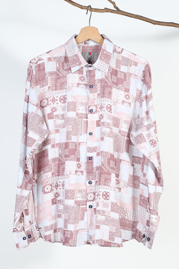 Pink Print Shirt