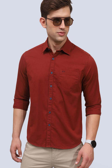 Red Plain Shirt