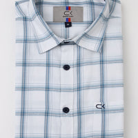 White Checks Shirt