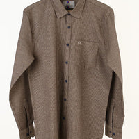 Brown Plain Shirt