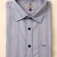 Grey Stripes Shirt