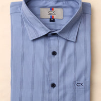 SkyBlue Stripes Shirt