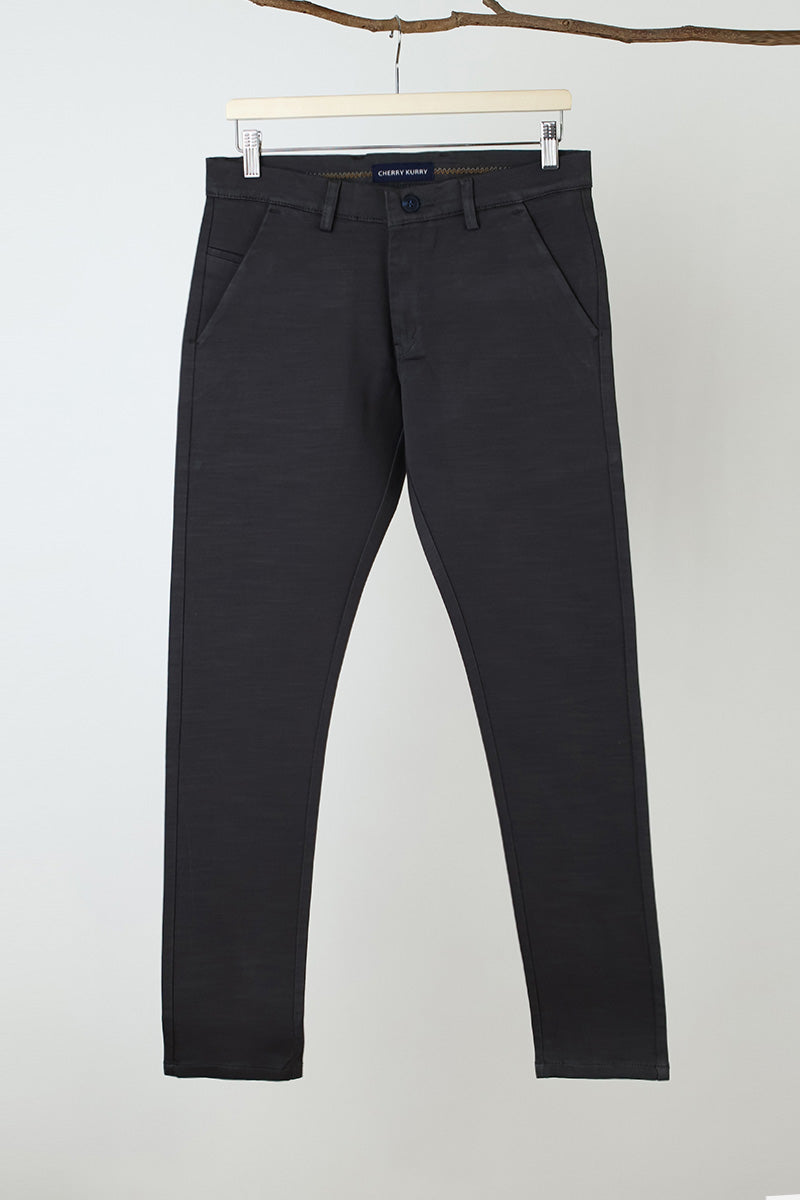 Grey Plain Trouser