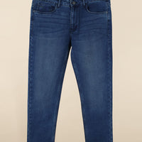 Blue Plain Jeans