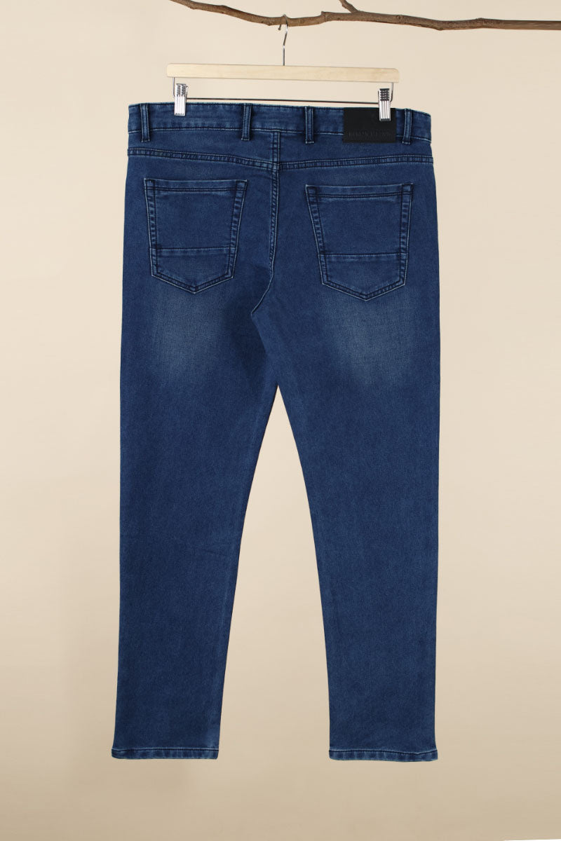 Blue Plain Jeans