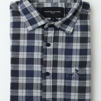 NavyBlue Checks Shirt