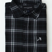 Black Checks Shirt