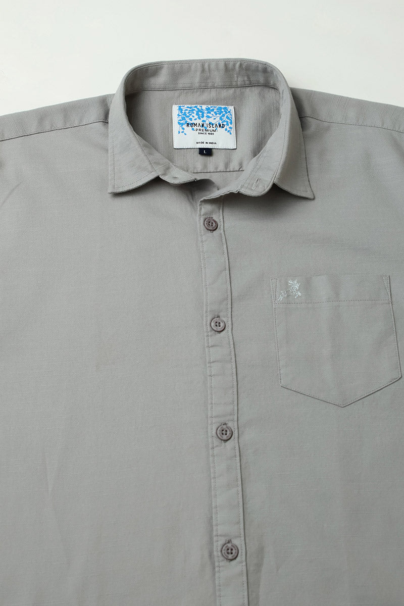 Ash Plain Shirt