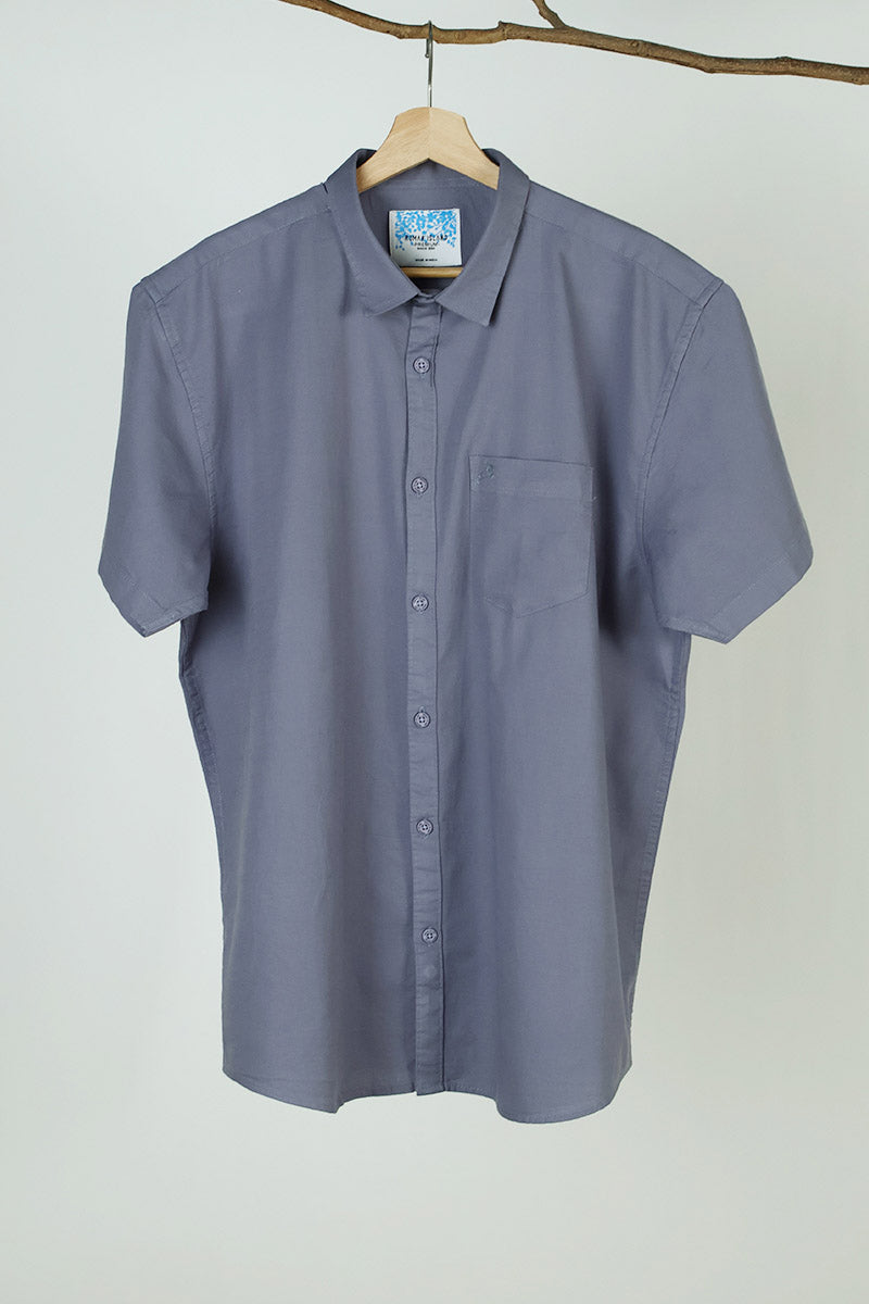 Grey Plain Shirt