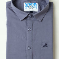 Grey Plain Shirt