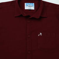 Maroon Plain Shirt