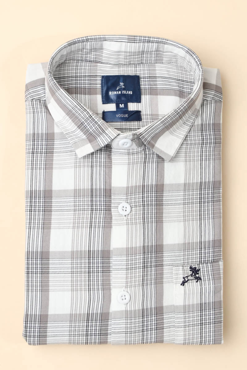 Premium Cotton Checks Shirt