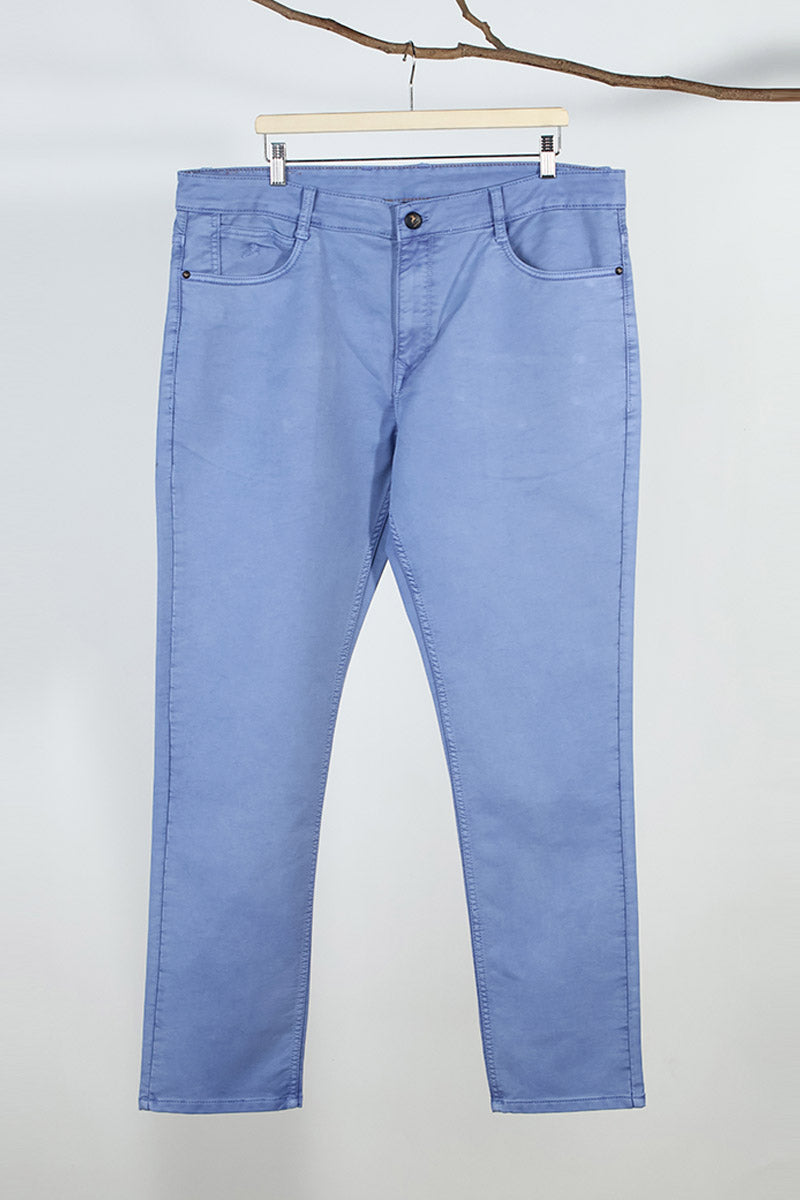 Blue Plain Jeans