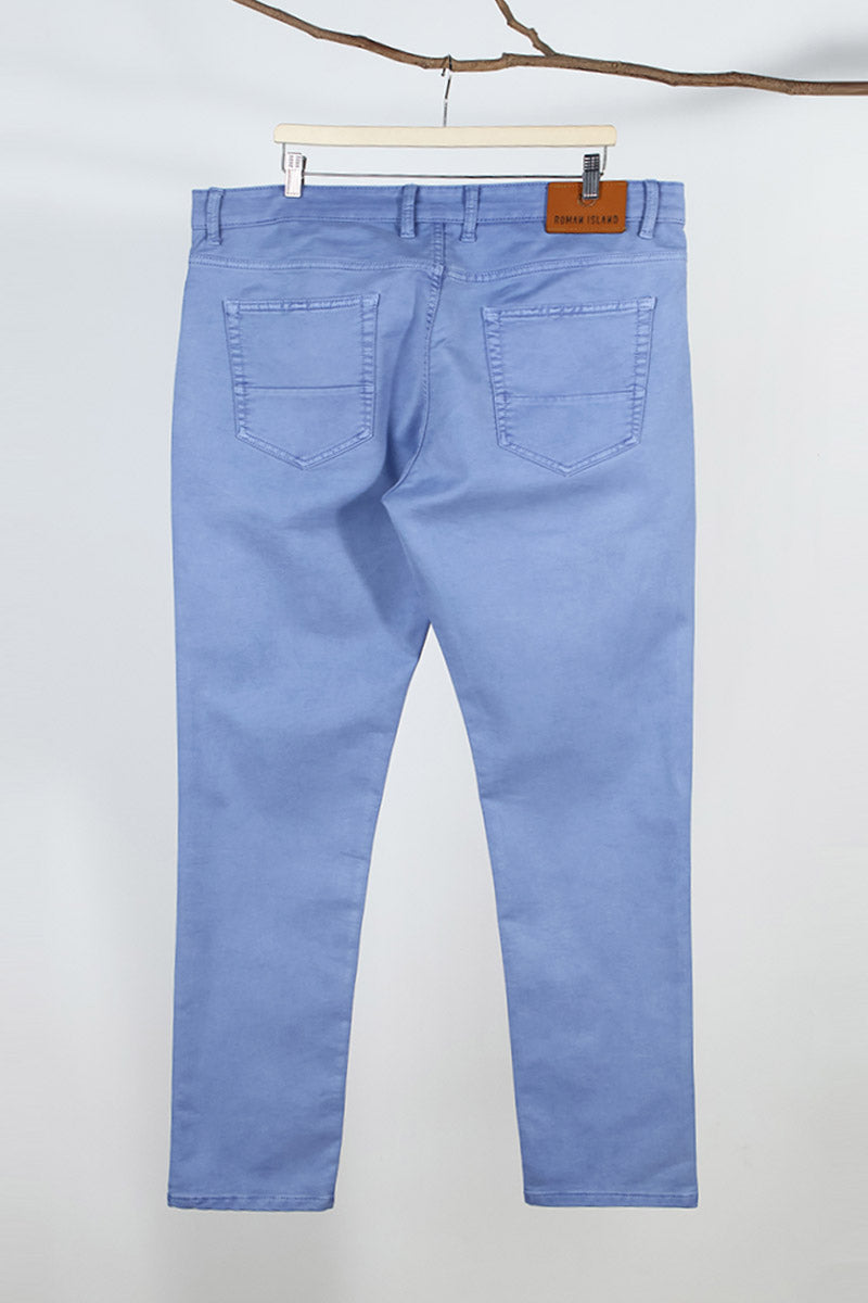 Blue Plain Jeans