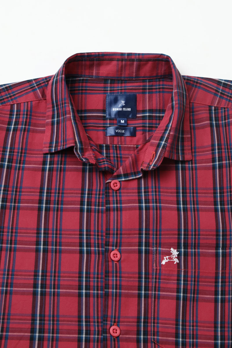 Premium Cotton Checks Shirt