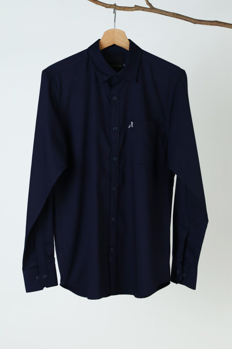 NavyBlue Plain Shirt