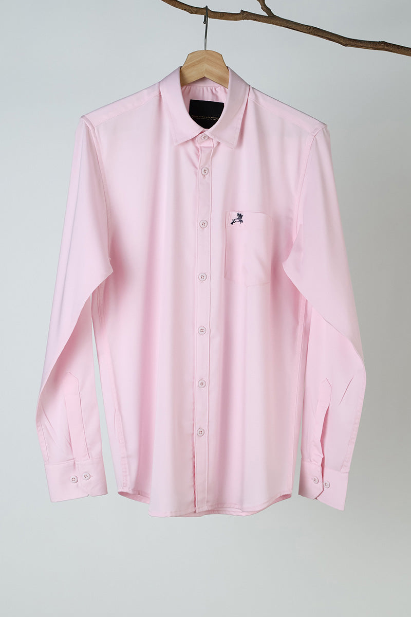 Pink Plain Shirt