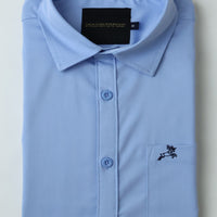 Sky Blue Plain Shirt