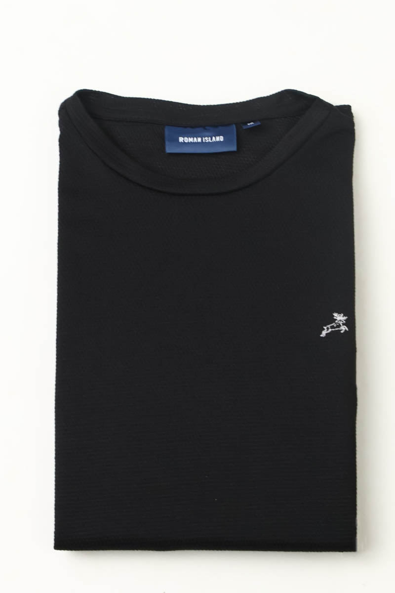 Black Plain T-shirt