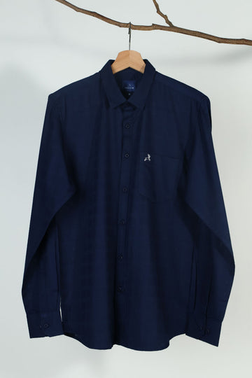 Blue Plain Shirt