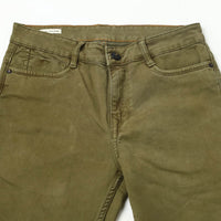 Green Plain Jeans