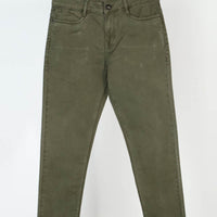 Green Plain Jeans