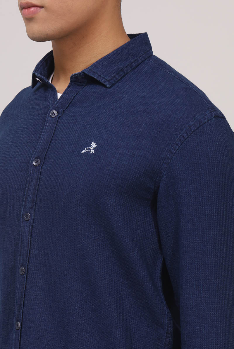 NavyBlue Plain Shirt