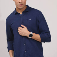 NavyBlue Plain Shirt