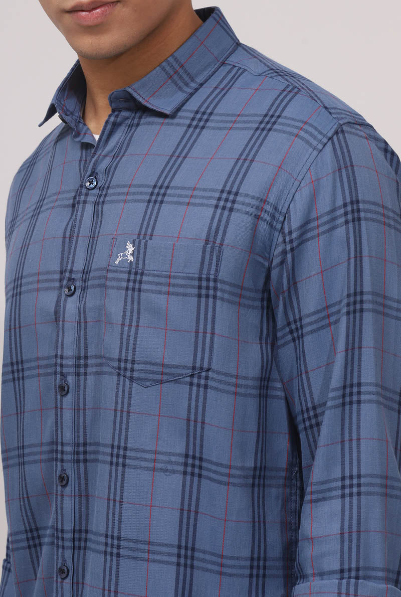 Blue Checks Shirt