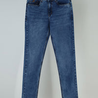 Blue Plain Jeans