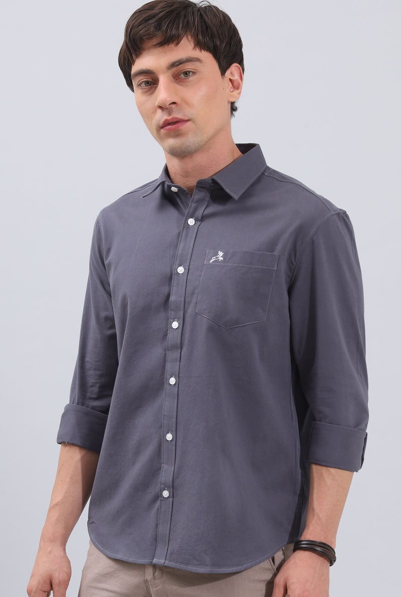 Ash Plain Shirt