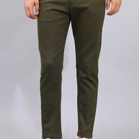 Green Plain Trouser