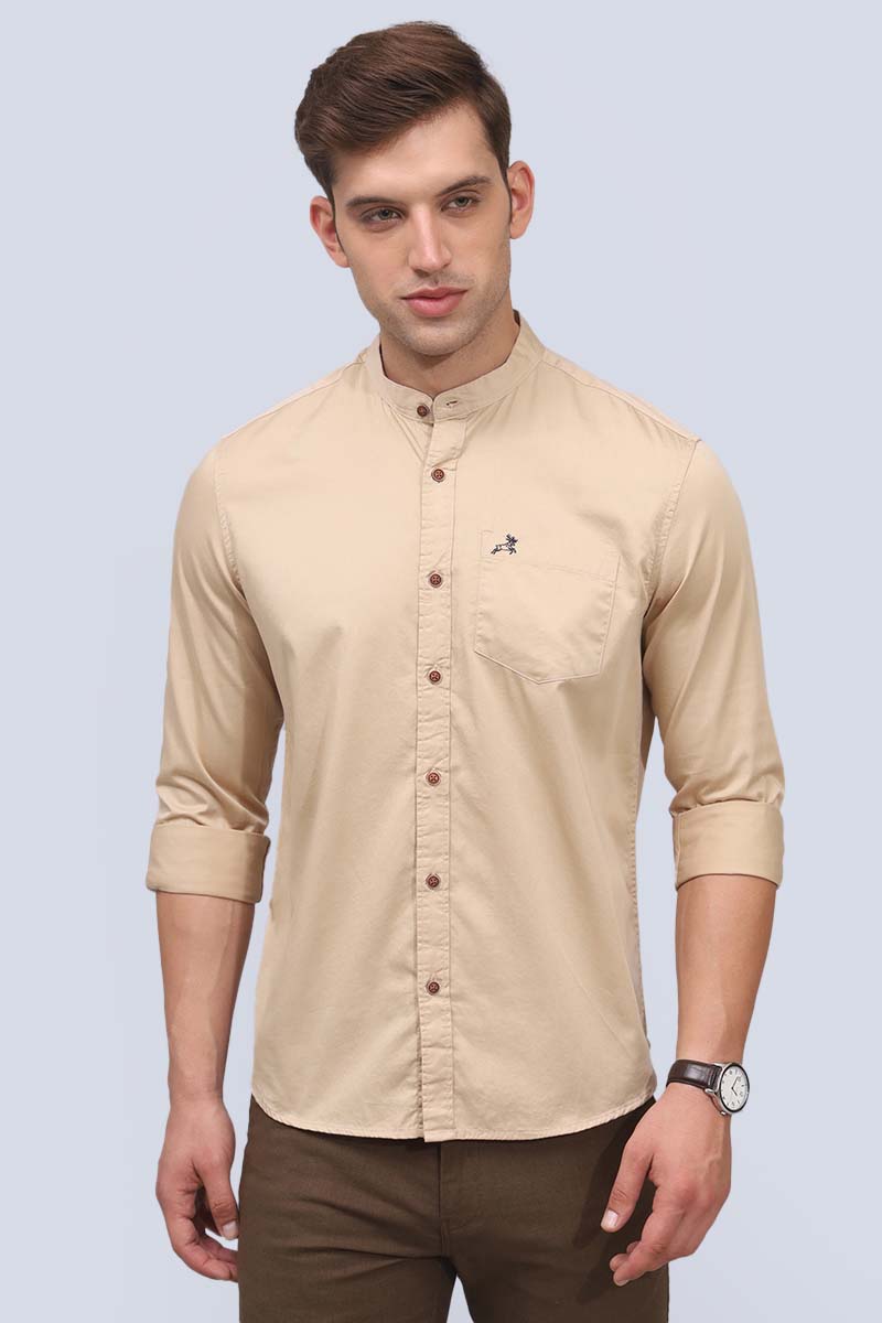 Brown Plain Shirt