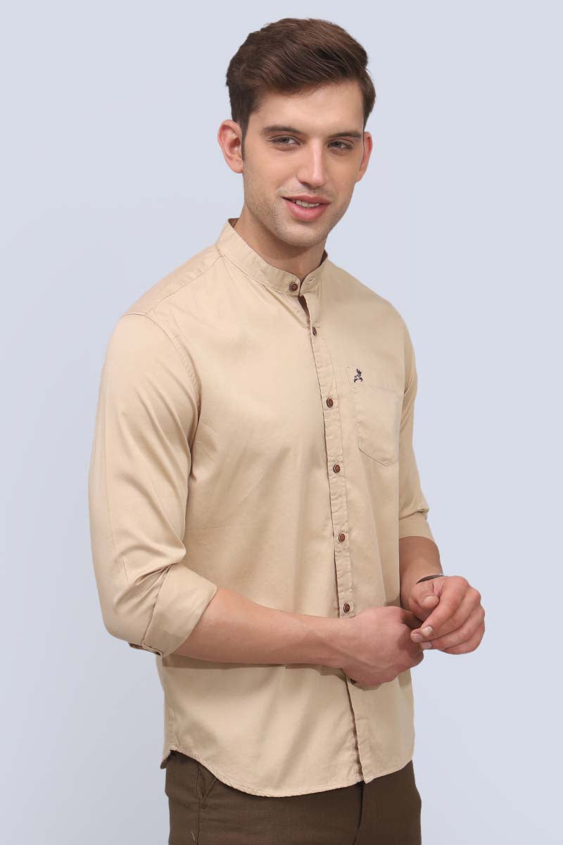 Brown Plain Shirt