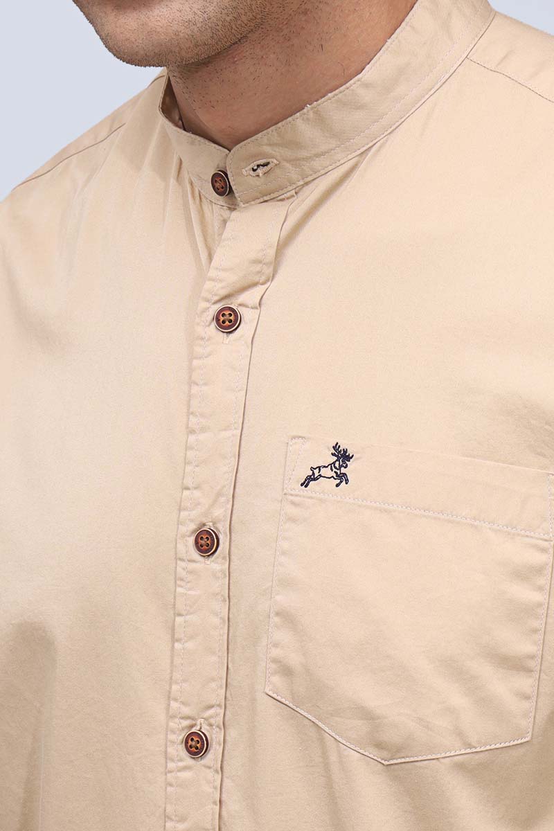 Brown Plain Shirt