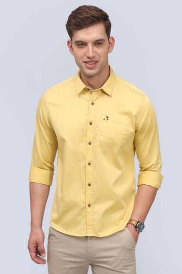 Yellow Plain Shirt