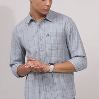 Grey Checks Shirt