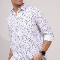 White Print Shirt