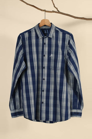 Peach Finish Checks Shirt