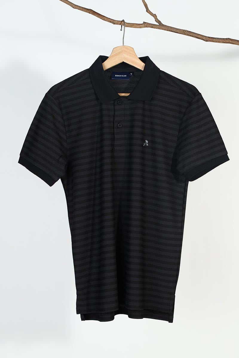 Striped Polo T-shirt