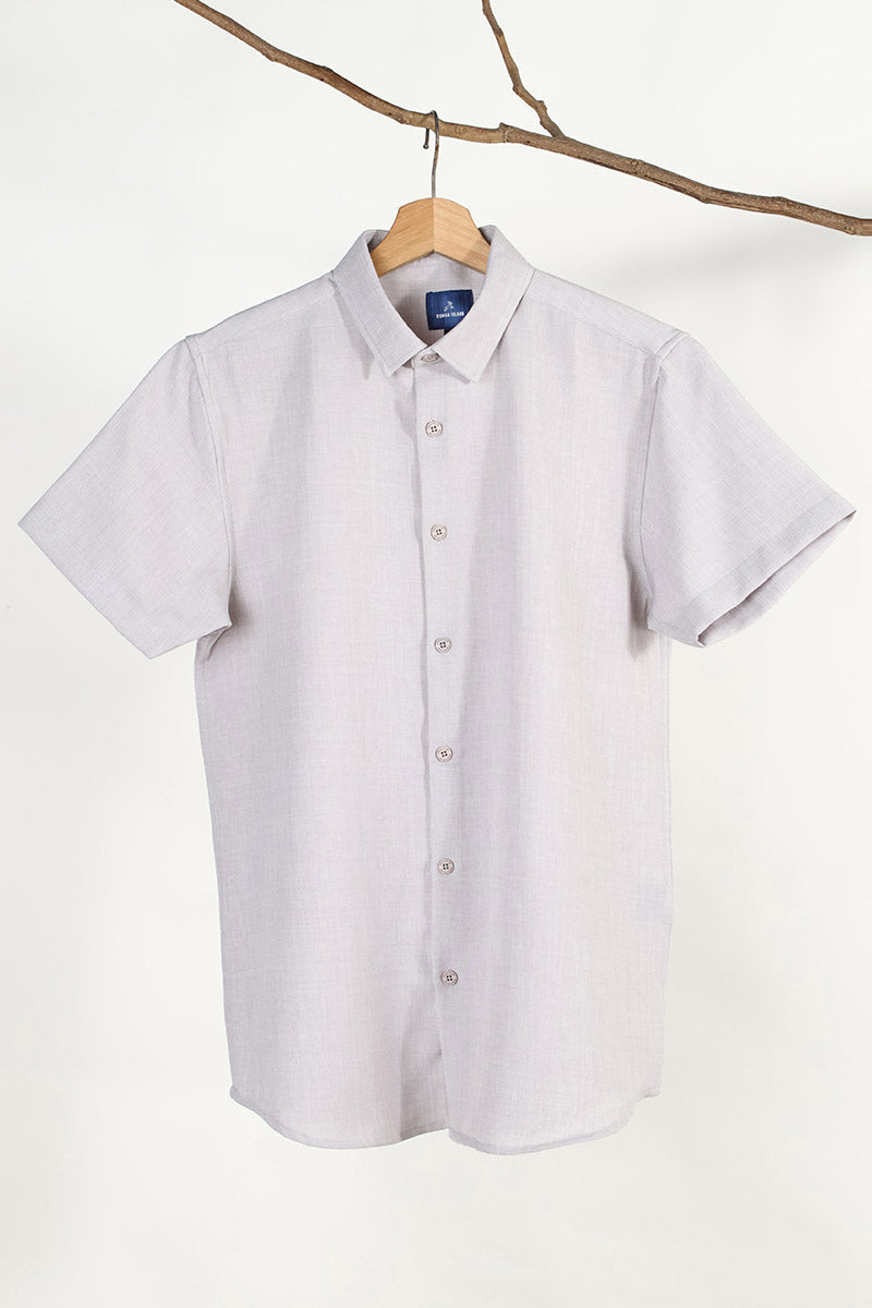 Anti wrinkle Linen Look Shirt