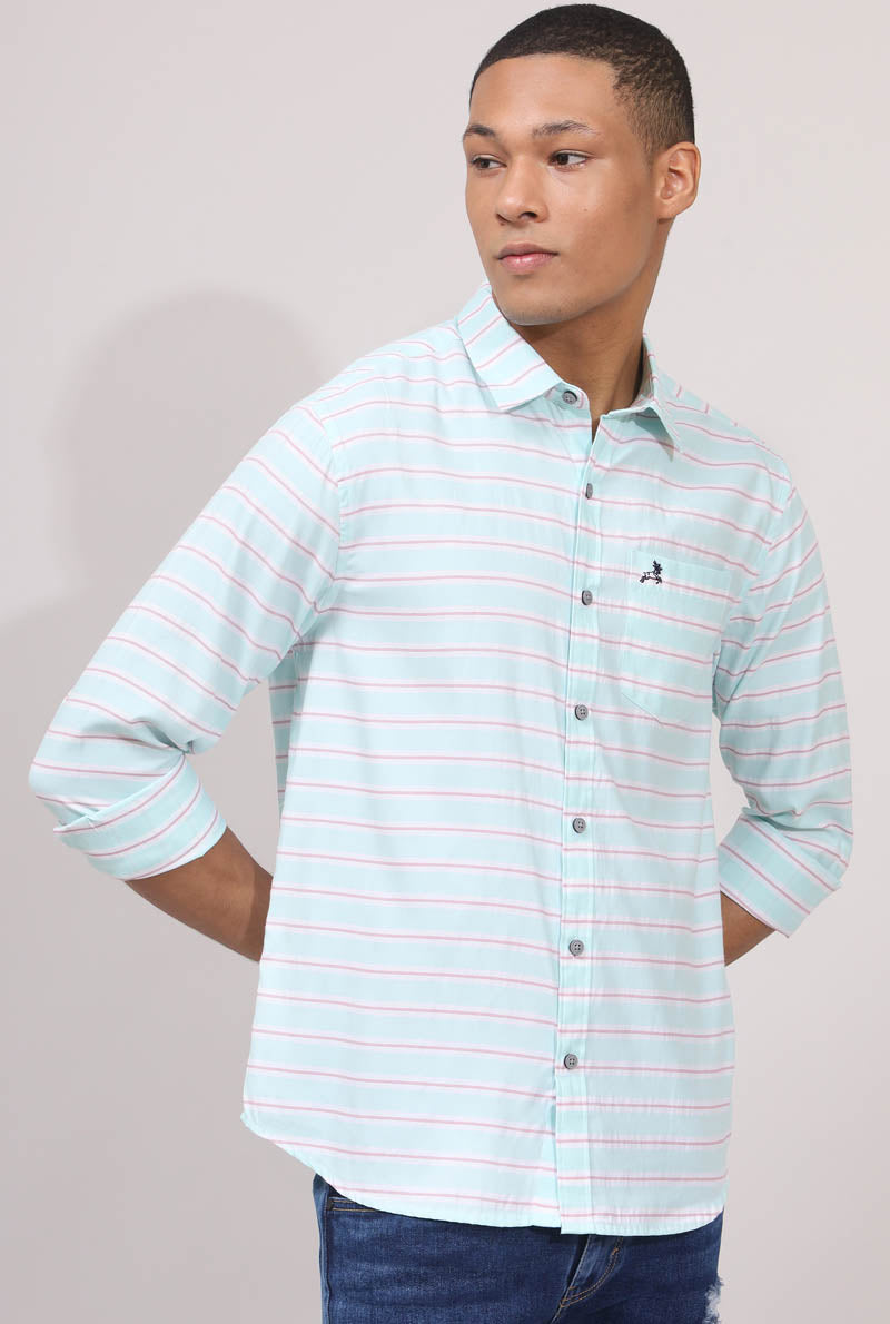 Blue Stripes Shirt