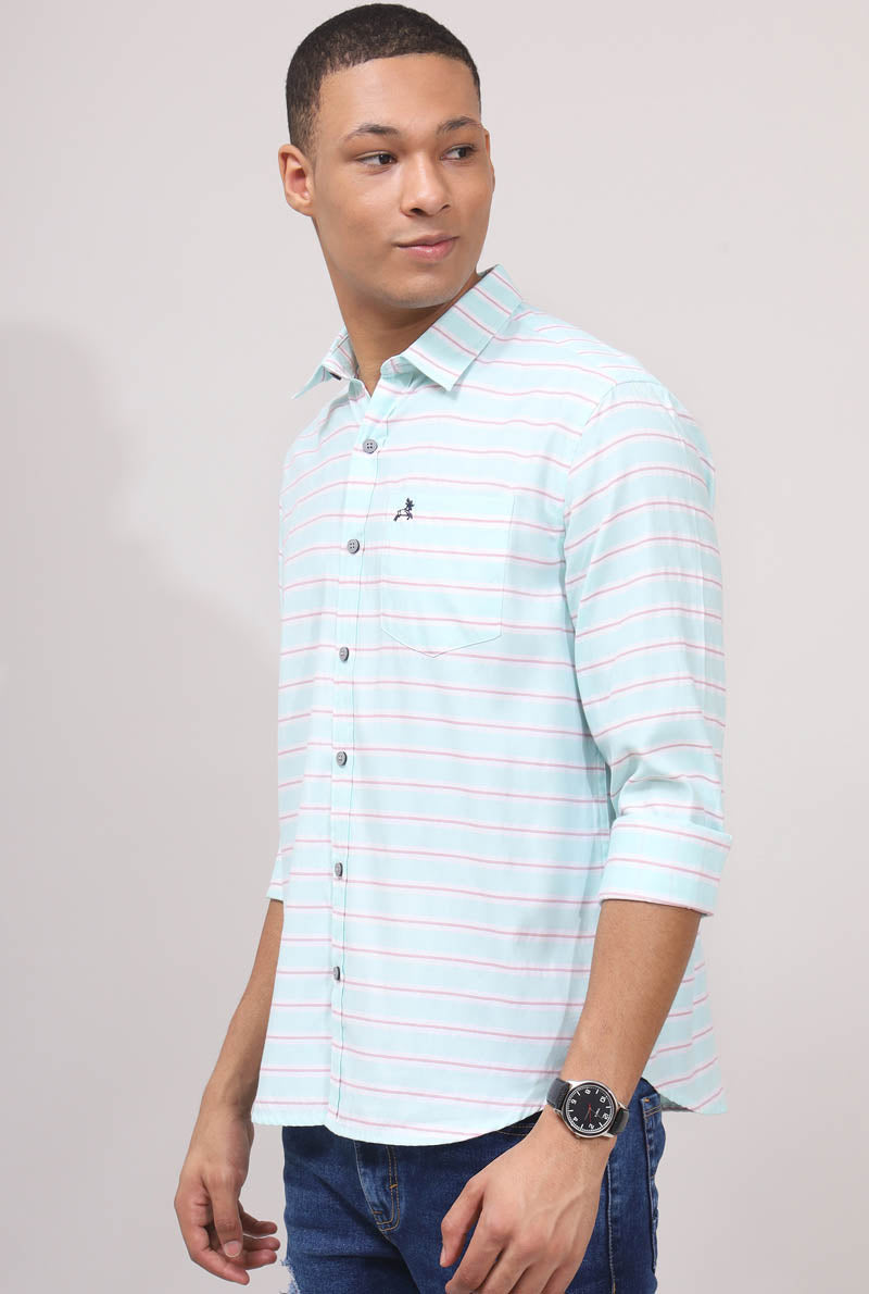 Blue Stripes Shirt