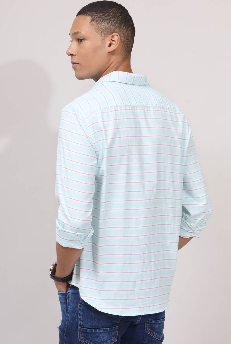 Blue Stripes Shirt