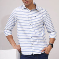 NavyBlue Stripes Shirt