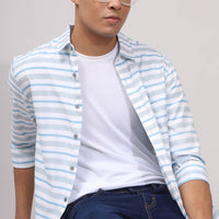 Blue Stripes Shirt