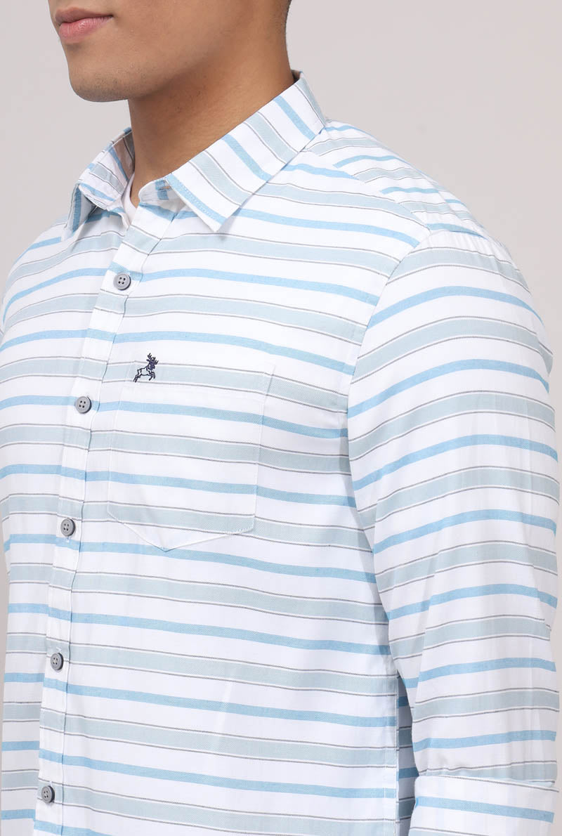 Blue Stripes Shirt