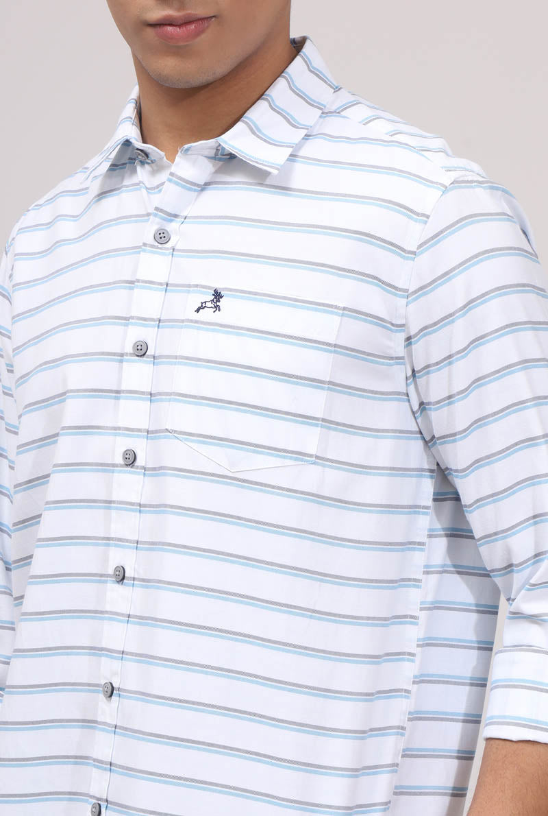 Blue Stripes Shirt