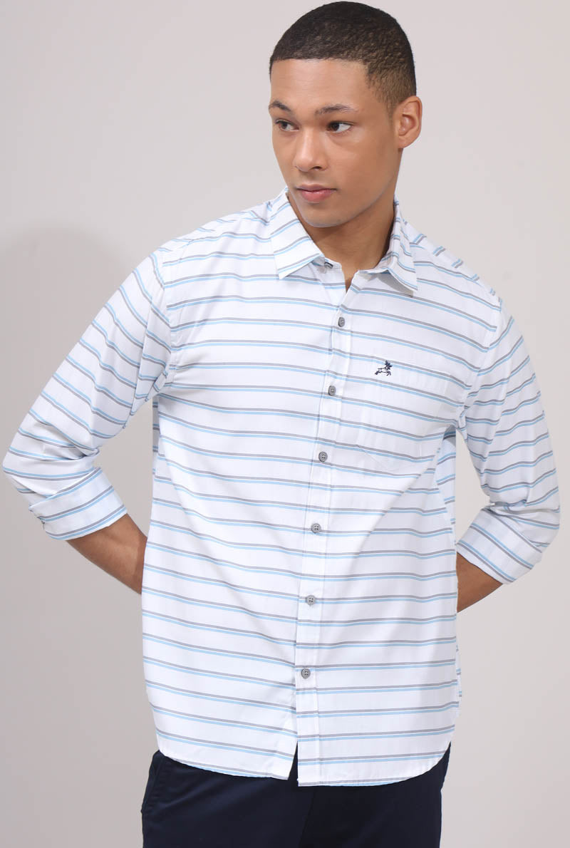 Blue Stripes Shirt