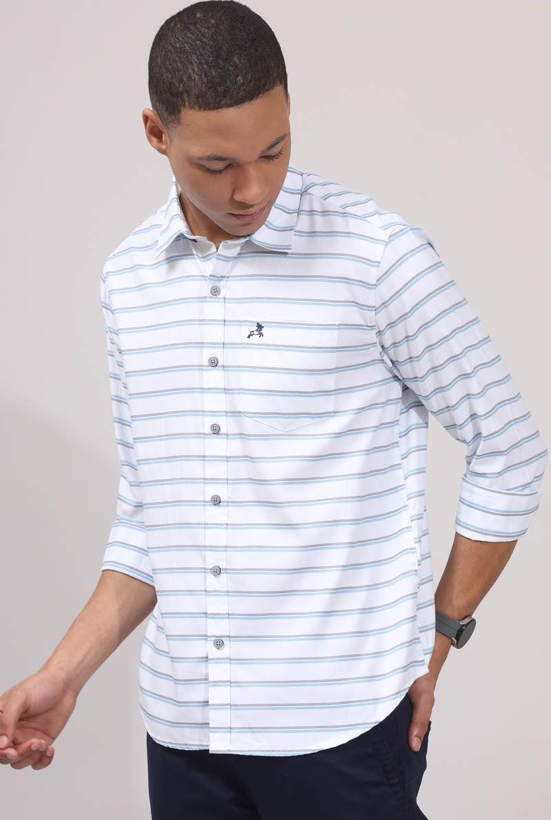 Blue Stripes Shirt